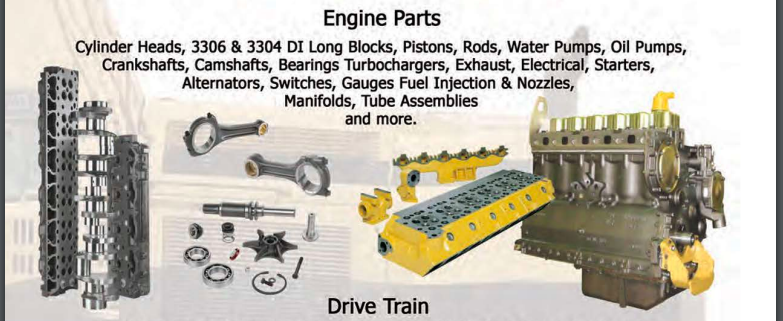 Construction Equipment Engine Parts