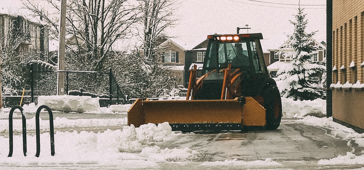 snowplow side guard attachment