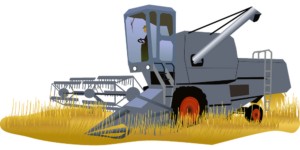 combine harvester ag equipment