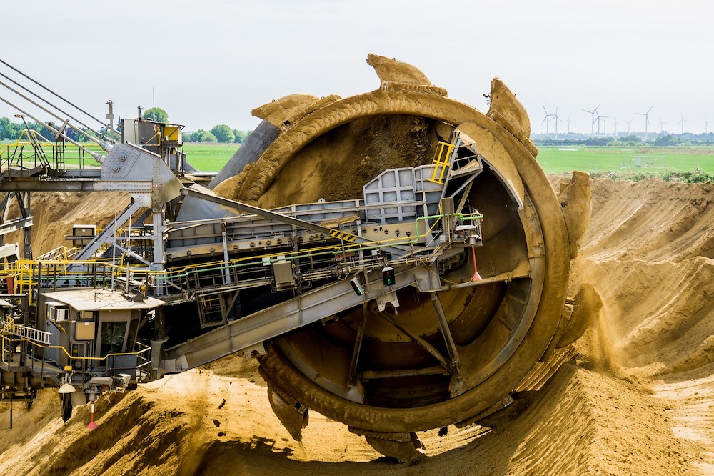 excavator bucket wheel for mining